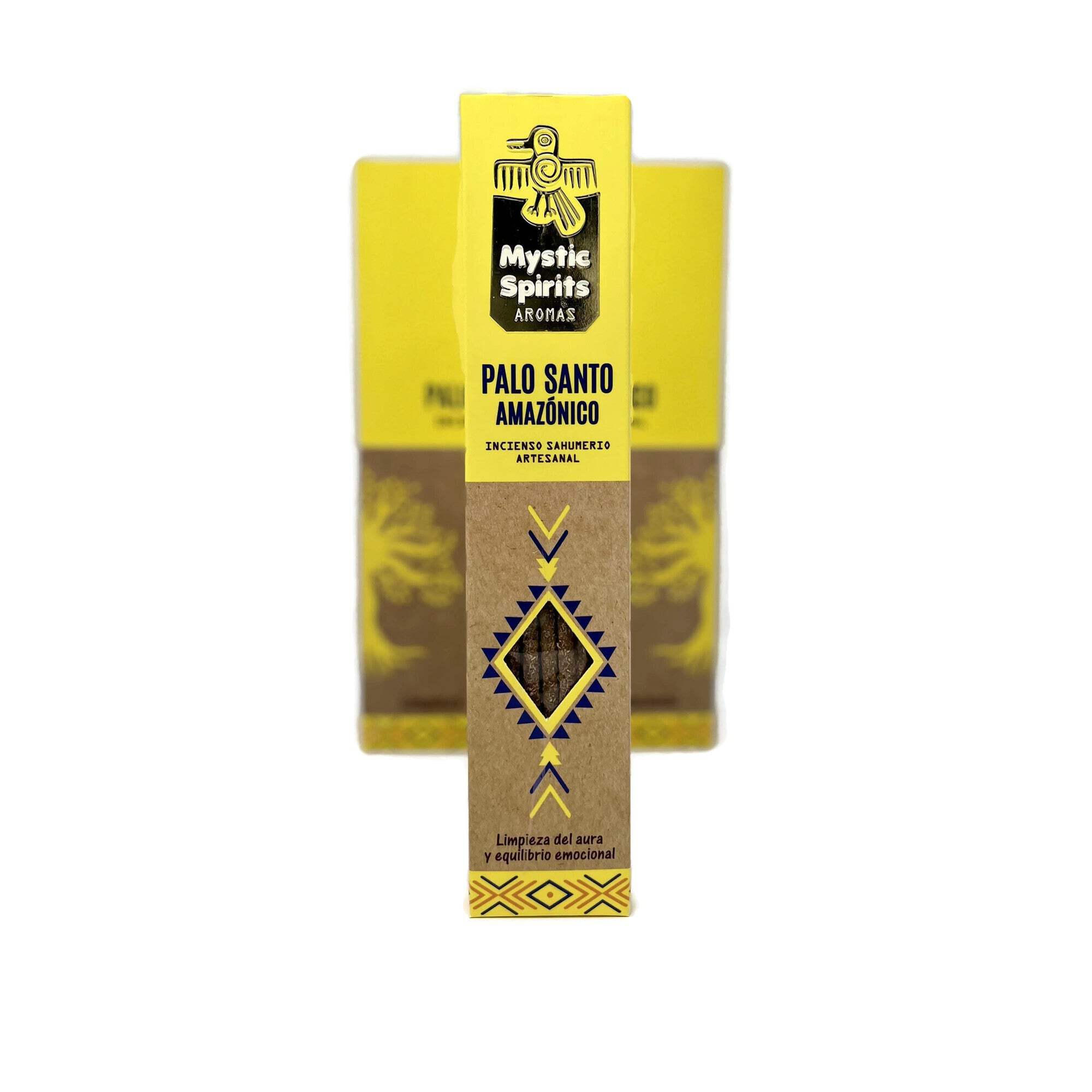 Mystic Spirits Aroma - Amazonian Palo Santo Handcrafted Smudge Incense Sticks
