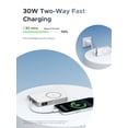 thumbnail image 3 of Power Bank UGREEN MagFlow de 10000 mAh, 25 W inalámbrico, 30 W USB-C, 3 of 9