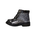 thumbnail image 3 of BOTAS BOTINES CASUAL VESTIR COQUETA NIÑA GRIS PLATA POLIPIEL 186806R LEON 186806Rp, 3 of 3
