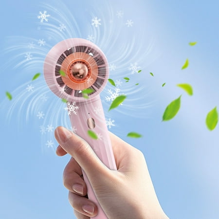 

MagicXflow Portable Handheld Fan Adjustable Turbo Mini Fan 1200mAh Battery Rechargeable Personal Fan Digital Display Gifts for Women Men Travel/Camping/Outdoor