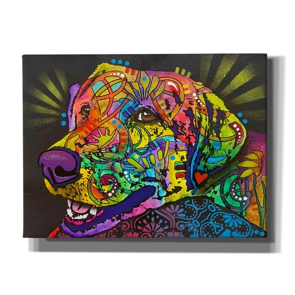 Epic Graffiti 'We Make A Good Team' by Dean Russo, Canvas Wall Art, 16"x12"