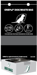 one pull dog waste bags