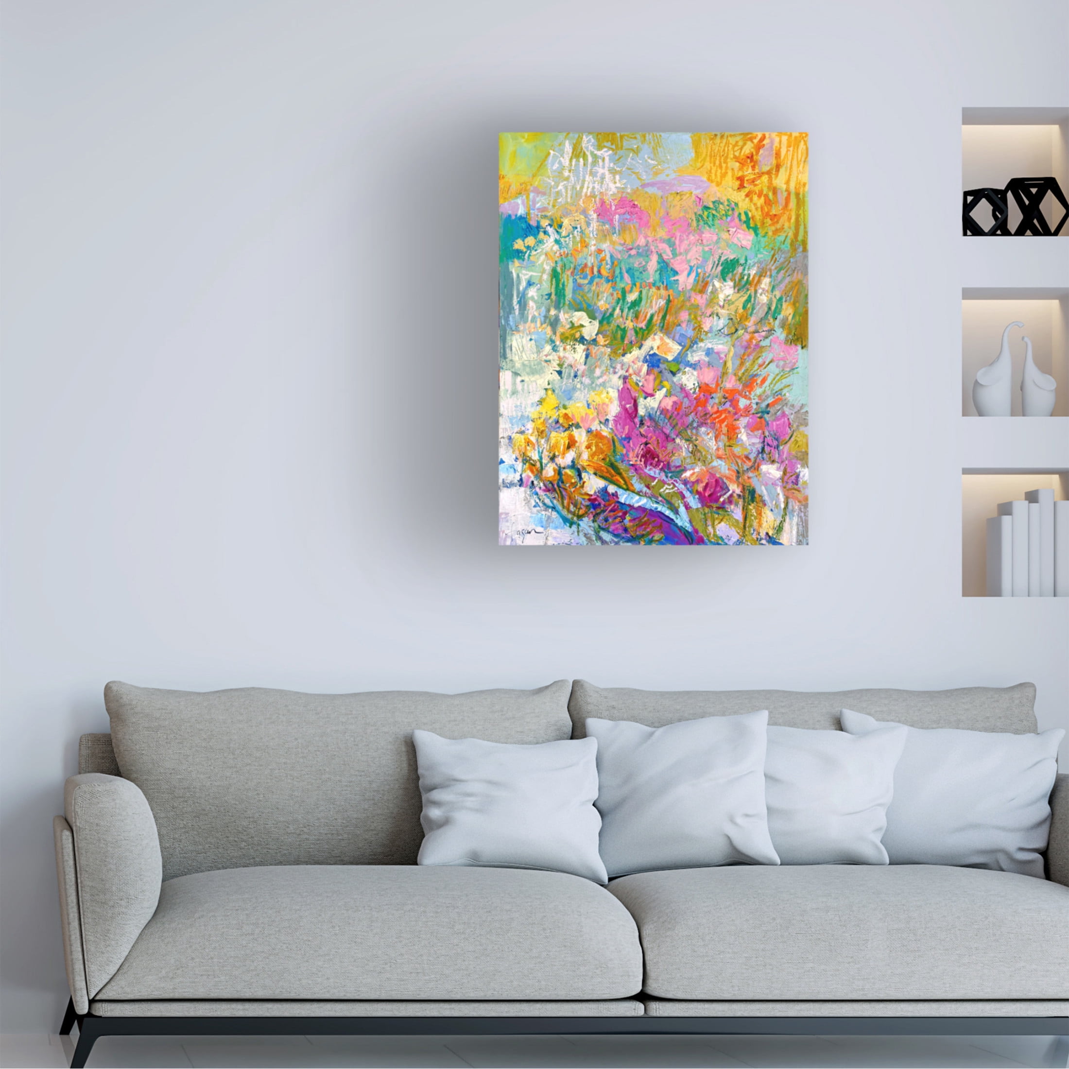 Canvas Wall Art - Dorothy Fagan 'Heavenly Day' Wall Art for Living Room, Bedroom, or Office D?cor by Trademark Fine Art - 24 x 32 Inches