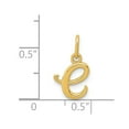 thumbnail image 3 of 14k Yellow Gold Initial Charm, 3 of 3