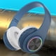 thumbnail image 5 of Liquidación de regalos de Pascua Quinlirra: auriculares inalámbricos Bluetooth supraaurales con luz RGB y micrófono, 10 horas de uso, auriculares plegables, regalo de cumpleaños para mamá, 5 of 8
