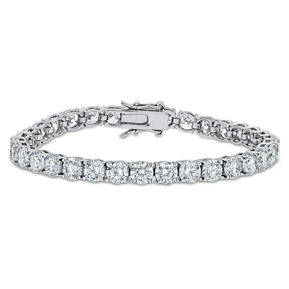 Miabella Bracelet de Tennis en Argent Sterling avec Zircon Cubique