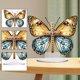 thumbnail image 2 of Decoraciones escritorio Hugtrwg 5D DIY Diamond Art mesa kit adornos Forma especial Botas Chelsea Florero Mariposa un Lado para la Oficina en el, 2 of 9