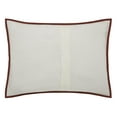 thumbnail image 2 of VHC Brands Custom House Wedding Rings Queen Quilt Set; 1-Quilt 94Wx94L w/2 Shams 21x27, Bedding Set, Country Farmhouse Bedding, Cotton, Custom House Collection, Square 94x94, Dark Creme, 2 of 7