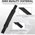 thumbnail image 3 of 2 PCS Car Rear Seat Safety Grab Handle, Paracord Braided Flexible Auxiliary Support Kit,Universal for Car Interior Accessories(Black ), 3 of 5