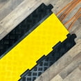 thumbnail image 4 of Imperial Standard Cable Channel - Floor Cord Covers - Cord Management - Cord Covers for Wires on Floor - Extension Cord Cover - 5 Channel, 4 of 5