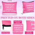 thumbnail image 2 of Bolsas de maquillaje, 12 x 23 x 18 cm, inspiradoras, color rosa Fjoron, 2 of 7