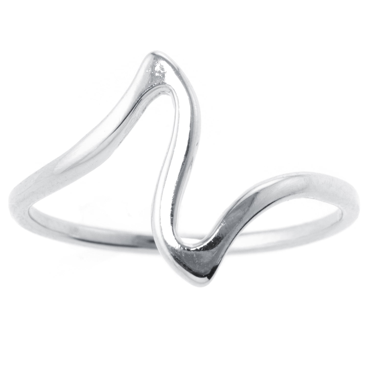 Jessa - V-Shaped Beaded Line Sterling Silver Toe Ring – Izzy + Jo