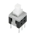 thumbnail image 3 of 5.8x5.8x10mm PCB DIP Tact Tactile Push Button Switch Self Lock 6 Pin 7PCS, 3 of 4