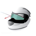 thumbnail image 1 of 2@# Anti-Fog+Rainproof Clear Patch Film Waterproof Universal Lens Film for Motorcycle Visor Shield Motorcycle Helmet Accessories7 X 23.5cm Anti Rain He Qiyong unisex, 1 of 1