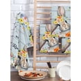 thumbnail image 2 of Easter Kitchen Dish Towels for Drying Dishes Set of 3, Spring Farmhouse Bunny Flower Blue Wood Grain Waffle Weave Microfiber Hand Tea Bathroom Towels Quick Dry & Absorbent Towel 15.7x23.6, 2 of 7