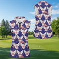 thumbnail image 4 of Yuyamidu Matching Outfits for Couples Sleeveless Golf Shirt for Women Tennis Tank Tops Breathable Running Shirt with Collar 250 Years 1776-2026 Sport Athletic Outfits for Men, Women's L, 4 of 6