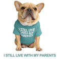 thumbnail image 1 of Summer/Spring Dog Clothes Quality Breathable Pet Clothing Soft Letters Printed French Bulldog Clothes for Small Dogs T-shirt, 1 of 7