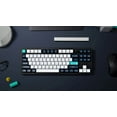 thumbnail image 2 of Keychron Q3 Max Hot-swappable RGB Mechanical Keyboard 2.4 GHz & Bluetooth Jupiter Brown Switch Aluminum Frame TKL Layout (87 Keys) for Windows Mac OS, Carbon Black (Q3M-M3), 2 of 6