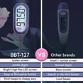 thumbnail image 2 of iProven Basal Body Thermometer with Backlight & Big Digits, 1/100 Degree High Precision, BBT for Ovulation Tracking, 30 Memory Recall, Accurate Fertility Temperature Tracker, 2 of 7