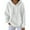 White, variant on Women's Waffle Hooded Sweatshirt, Casual Solid Color Pullover, Soft Stretchable Hoodie, Loose Fit Long Sleeve Top, Everyday Comfort Wear, Street Style Lounge Hoodie Black L