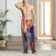 thumbnail image 2 of Balery Rooster Oil Painting Pantalones de pijama para hombre, pijama ultraligero, pantalón de descanso-XX-Large, 2 of 6