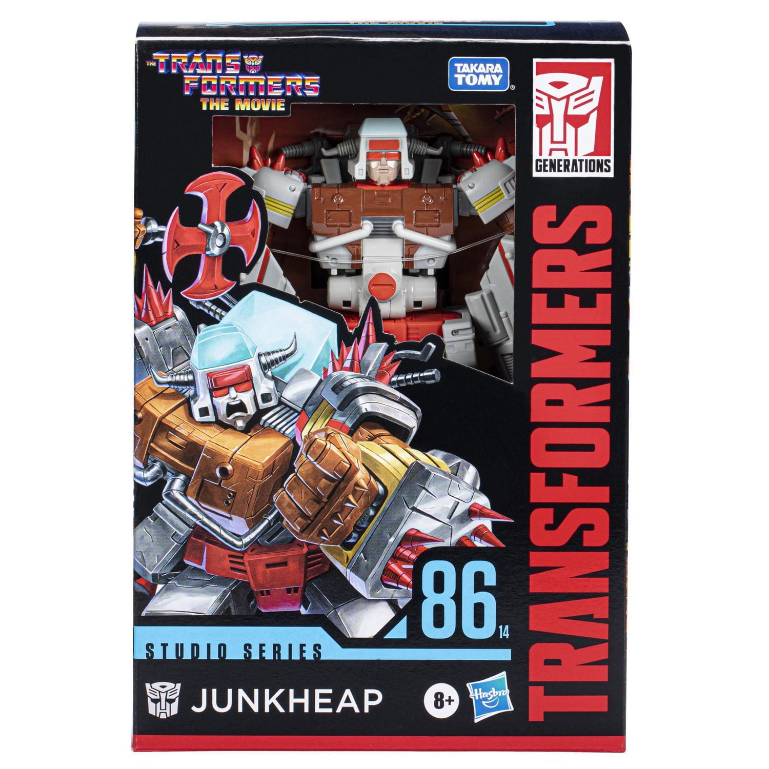 Transformers Toys Studio Series 86-14 Voyager Class The Transformers: The Movie 1986 Junkheap Action Figure