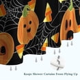 thumbnail image 6 of Halloween Pumpkins and Candy Corn Shower Curtain 72"x84" ,Bathroom Decorative Shower Curtains Set with 12 Hooks,Modern Waterproof Washable Shower Curtain, 6 of 6