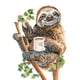 thumbnail image 3 of Póster de oso, camello, bisonte, zorro, mapache, animal que sostiene una taza de café, pintura en lienzo, arte de pared moderno, imagen para decoración del hogar y la cocina, 3 of 5