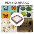 thumbnail image 1 of HONITANO Wooden Shadow Box Frame with Clear Acrylic Cover for Butterfly and Flower Displays, 1 of 8