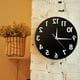 thumbnail image 1 of Reloj de pared inverso | Diseño de Discos de Vinilo Retro | Movimiento en sentido contrario a las agujas del reloj | Silencioso sin tictac | 12 pulgadas de diámetro | Decoración moderna de oficina, 1 of 5