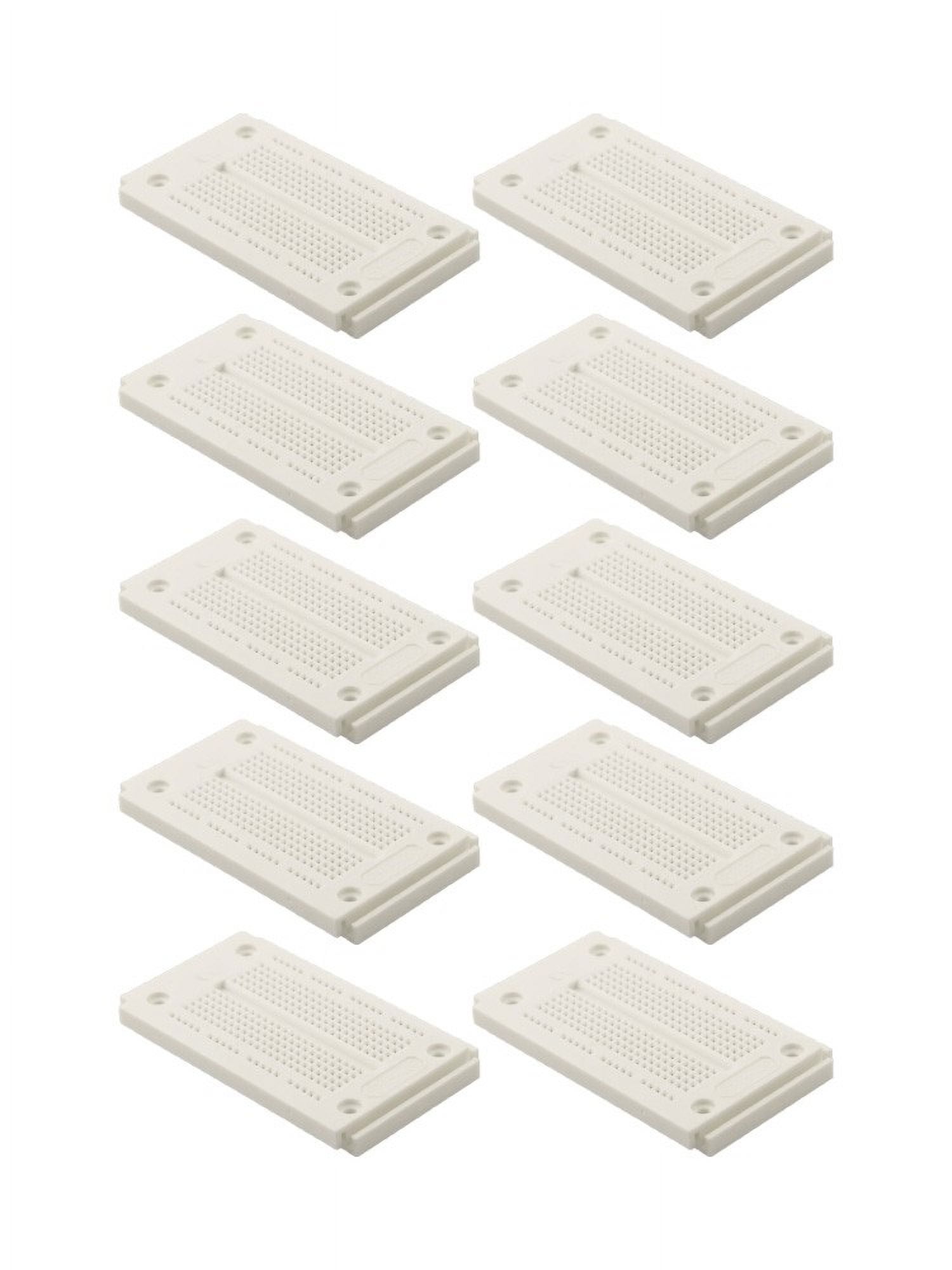 10Pcs White Solderless Breadboard Syb46 With 270 Holes For Diy Electronics