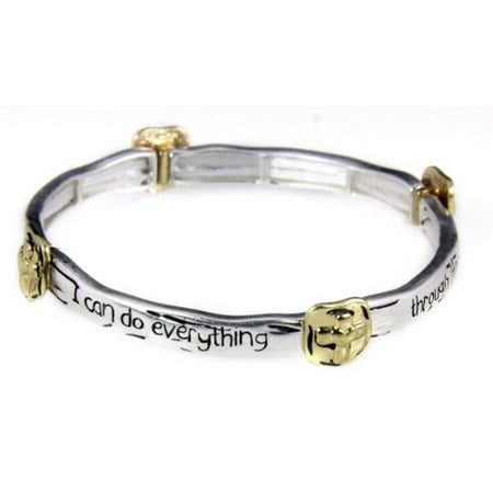 The Quiet Witness Philippians 4 13 Stretch Bracelet Philippians 4 13 Stretch Bracelet Scripture Rel