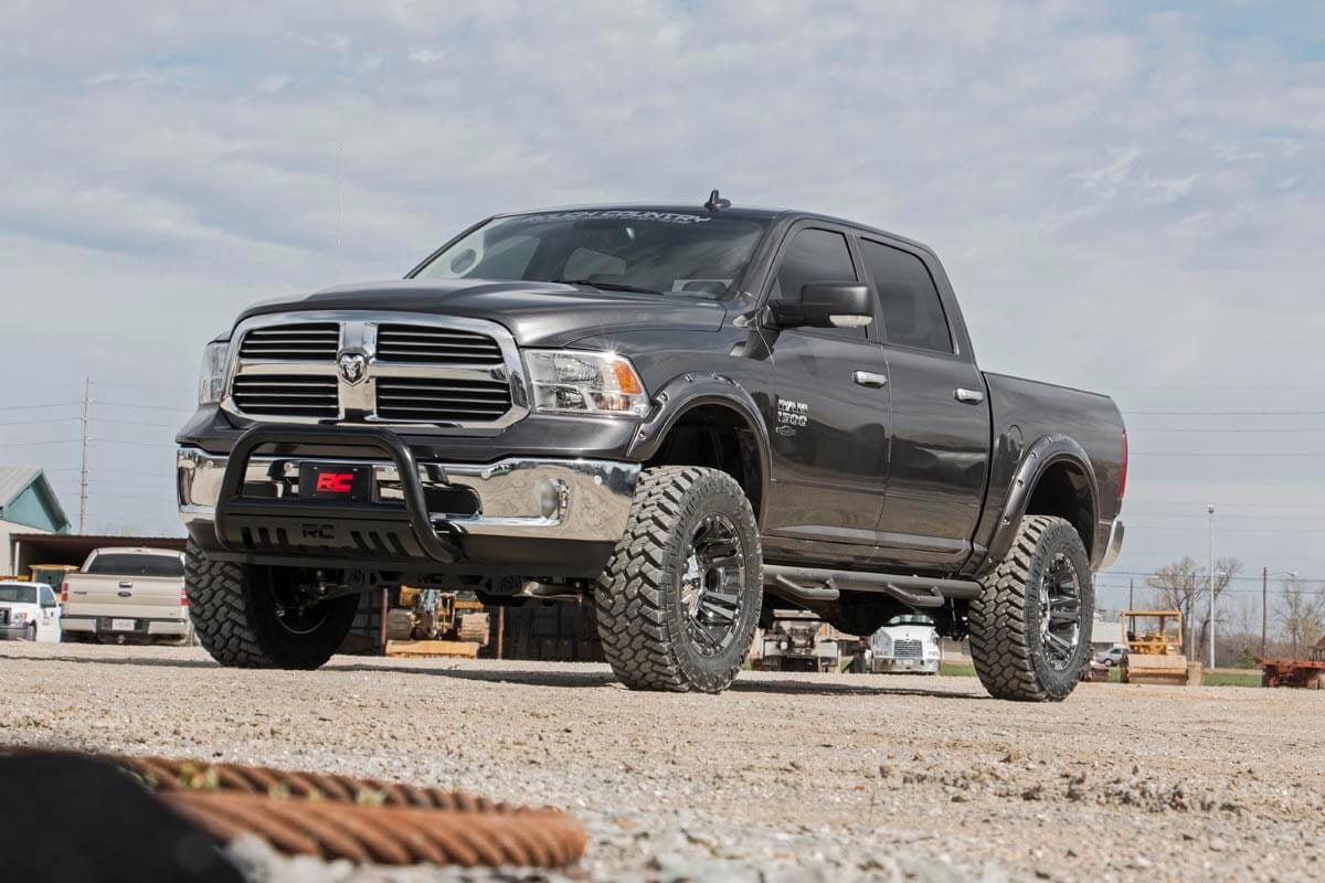 Rough Country 6" Lift Kit (fits) 2009-2018 RAM Truck 1500 2WD V8 includes N3 Shocks Knuckle Suspension System 30830