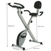 Outfmvch Exercise Bike Bike Home Office With Backrest Foldable Exercise Bike Bicycle Bike