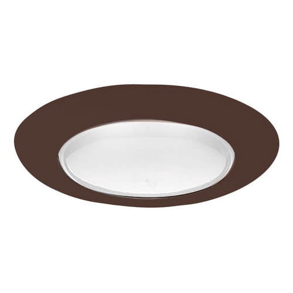 Elco El40 6" Open Trim For 150W Bulbs - Bronze