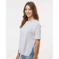 thumbnail image 2 of MV Sport Women�'s French Terry Short Sleeve Crewneck Pullover, 2 of 5