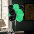 thumbnail image 4 of 30pcs Green Black Latex Balloons 10 Inch For Arch Decoration Birthday Parties Weddings And Festivals Party And Event Balloons, 4 of 8