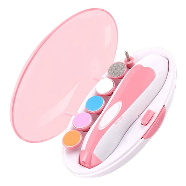Cortauñas para bebés, cortauñas para bebés, cortauñas eléctrico para bebés, kit de aseo para pulido de uñas diseñado para profesionales