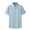 Mens T Shirts Sky Blue, variant on Business Casual Shirts for Men Big and Tall L-6X Short Sleeve Tshirts Shirt with Pocket Button-Down Collared Solid Color Slim Tees Tops