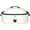 White, variant on Sunvivi Roaster Oven with Self-Basting Lid,18 Quart Electric Roaster with Removable Pan & Rack,150-450°F Full-Range Temperature Control with Defrost/Warm Function,Stainless Steel,White