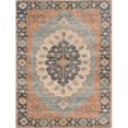 thumbnail image 1 of Tapis en Jute / Polyester Bleu 39 Pouces X 63 Pouces X 0. Pieds25 Pouces, 1 of 1