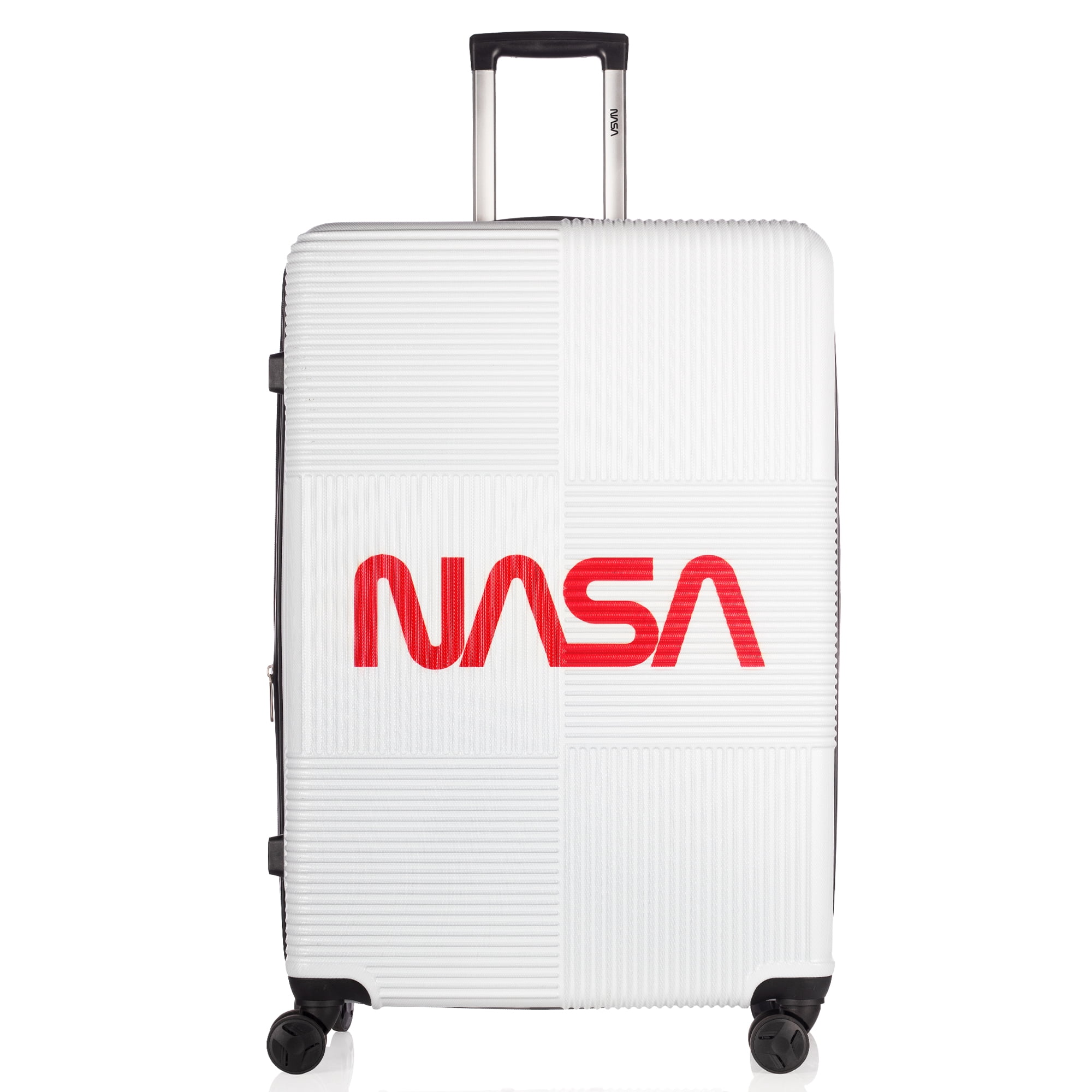 Luggage 30 inches Orvit Hardside Travel Suitcase Hardhead White