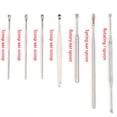 thumbnail image 4 of 7pcs/Set Ear Pick Ear Spoon Stainless steel earwax Steel Earwax Removal Tools Kit with Storage Box Silver Color, 4 of 9