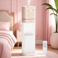 thumbnail image 1 of Humidifiers for large room,8L/2.1Gal Humidifiers for bedroom,5 Ambient Lights,Top Fill,Cool Mist, 360° Nozzle, Essential Oil Diffuser, Humidity Control, Extended Tube,12H Timer, Pink, 1 of 8