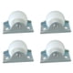 thumbnail image 3 of Methold Pack of 4 Furniture Caster Home Accessories Axel Drawer Casters Heavy Wheel Wheels Rollers Duty Rotation Orienteering Universal Type2, 3 of 6