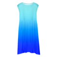 thumbnail image 4 of Robe d'Été Sans Manches pour Filles, Confort Extensible, Col Rond, Décontractée avec Imprimé Dégradé pour Enfants, Plage et Activités Extérieures, Robe de Noël pour Bébé Fille, 4 of 4