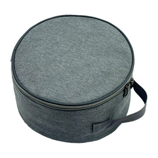 Almencla Foldable Fan Storage Bag Dustproof Makeup Bag for Picnic Outdoor Backpacking B