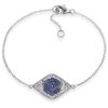 1/2 Carat T.g.w. Sapphire Diamond-accent