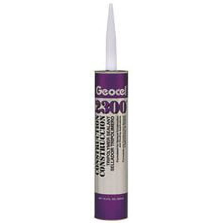 Geocel Hybrid Sealant, 10.3 oz, Cartridge, Black, Hybrid Base