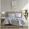 thumbnail image 1 of Ellen Tracy Company Watercolor Leaves  5 Piece Comforter Set, 1 of 6
